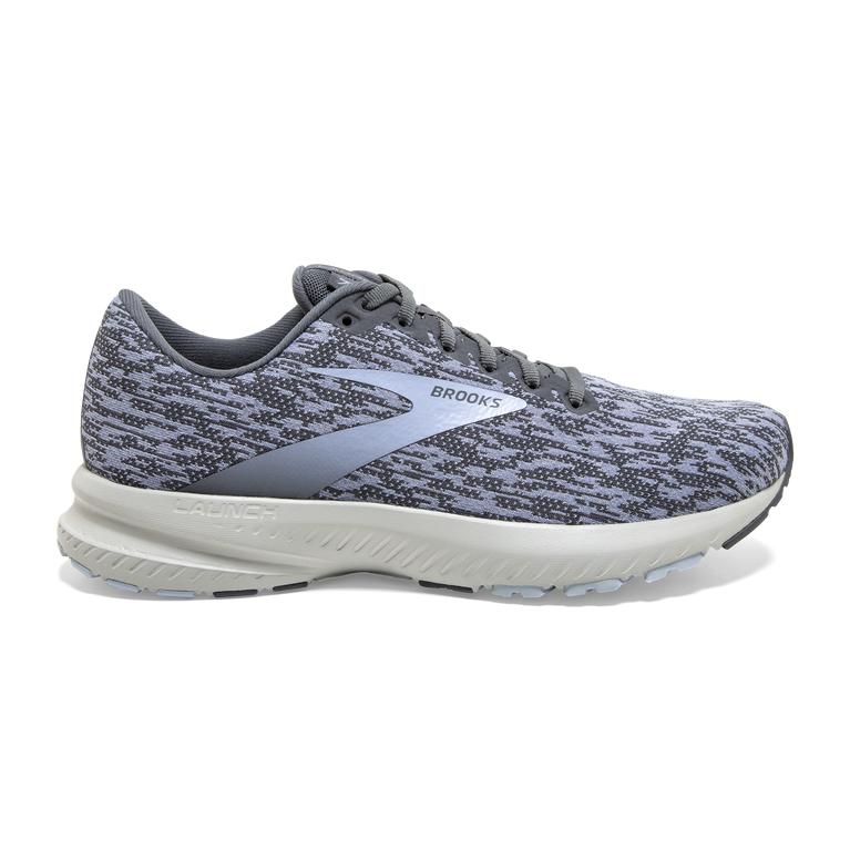 Brooks LAUNCH 7 Road Running Shoes Womens Sale - Turbulence/Grey/Blue (LPO157028)